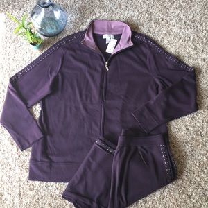 dressbarn | 1X Purple Outfit with Rhinestones